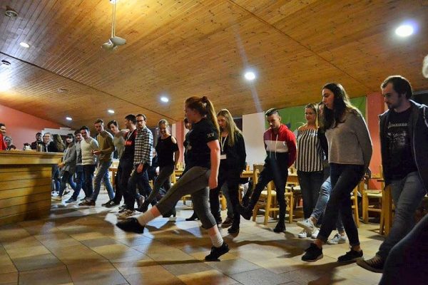 IT Sligo Internaional Students Dancing