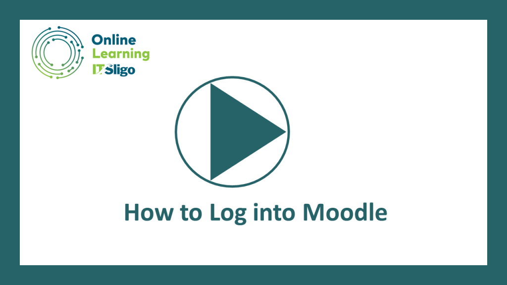 How to Log into Moodle image