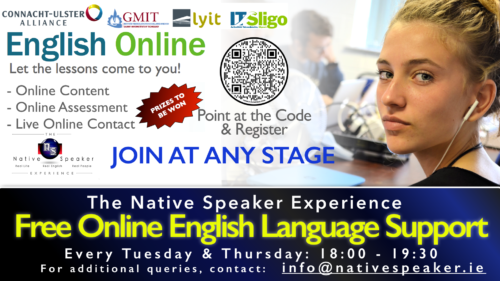 Online English Language Support graphic