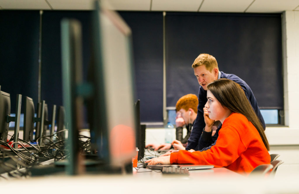 lecture computer lab teaching